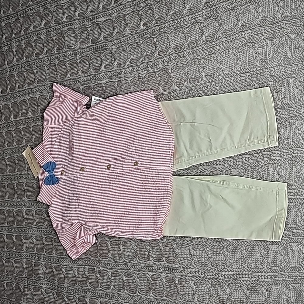 Nwt First Impressions Pants/Shirt Set